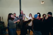 Contra Dance in the dome